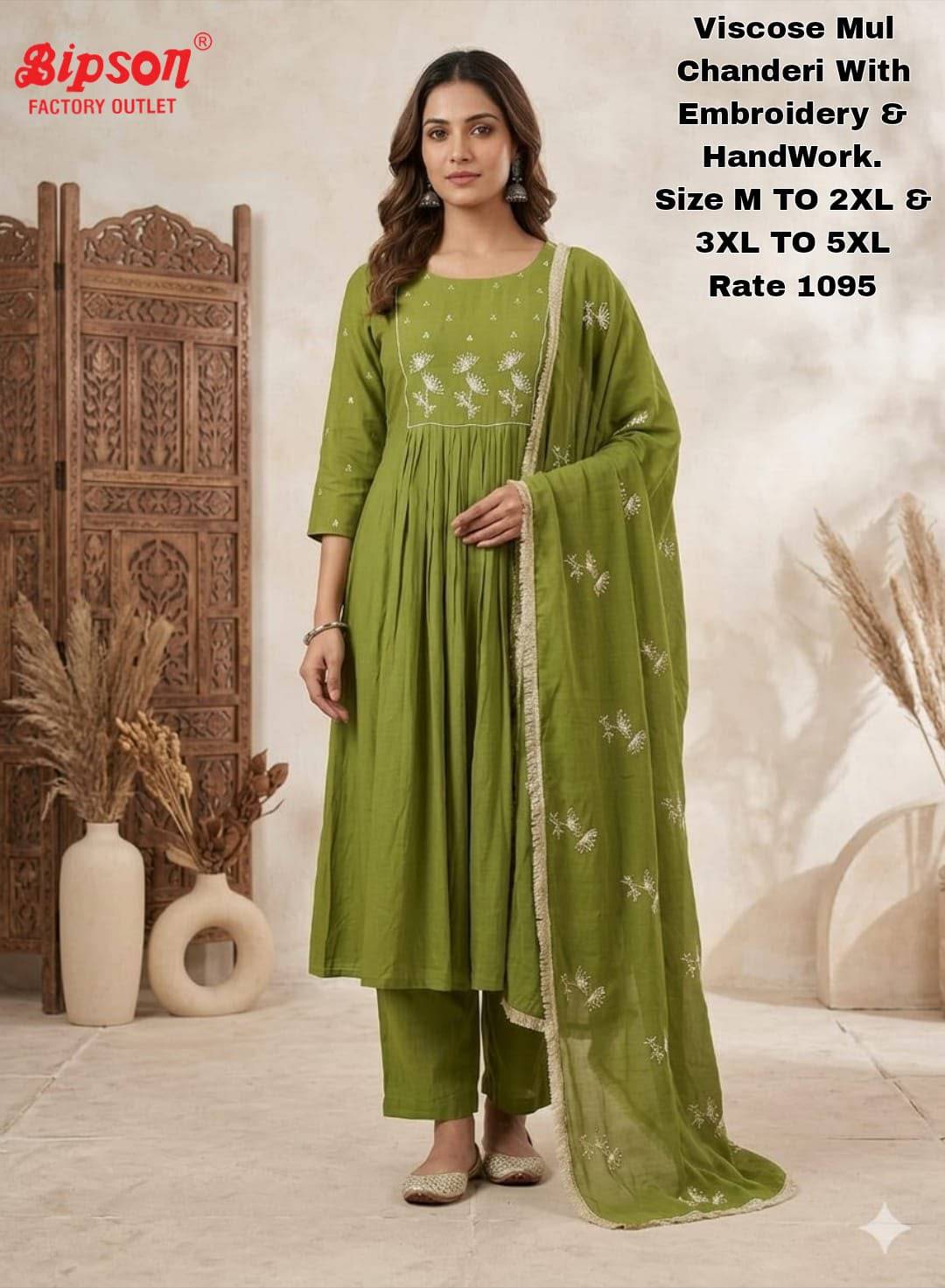 Mul Chanderi By BIPSON Stylish Beautiful Colourful Pure Mul Chanderi Dresses At Wholesale Price
